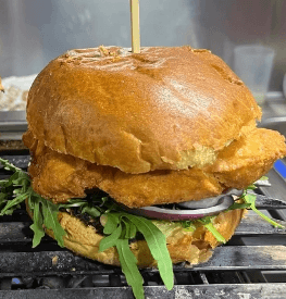 Burger de pollo de calidad Le Plan B